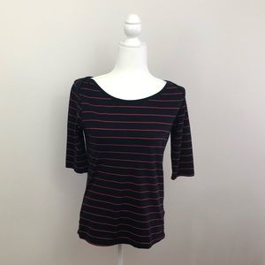 BDG Striped Boatneck Top